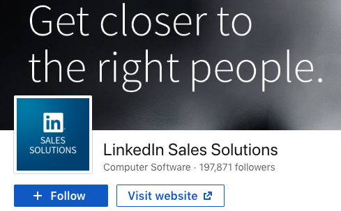 LinkedIn Sales Solutions sales blog