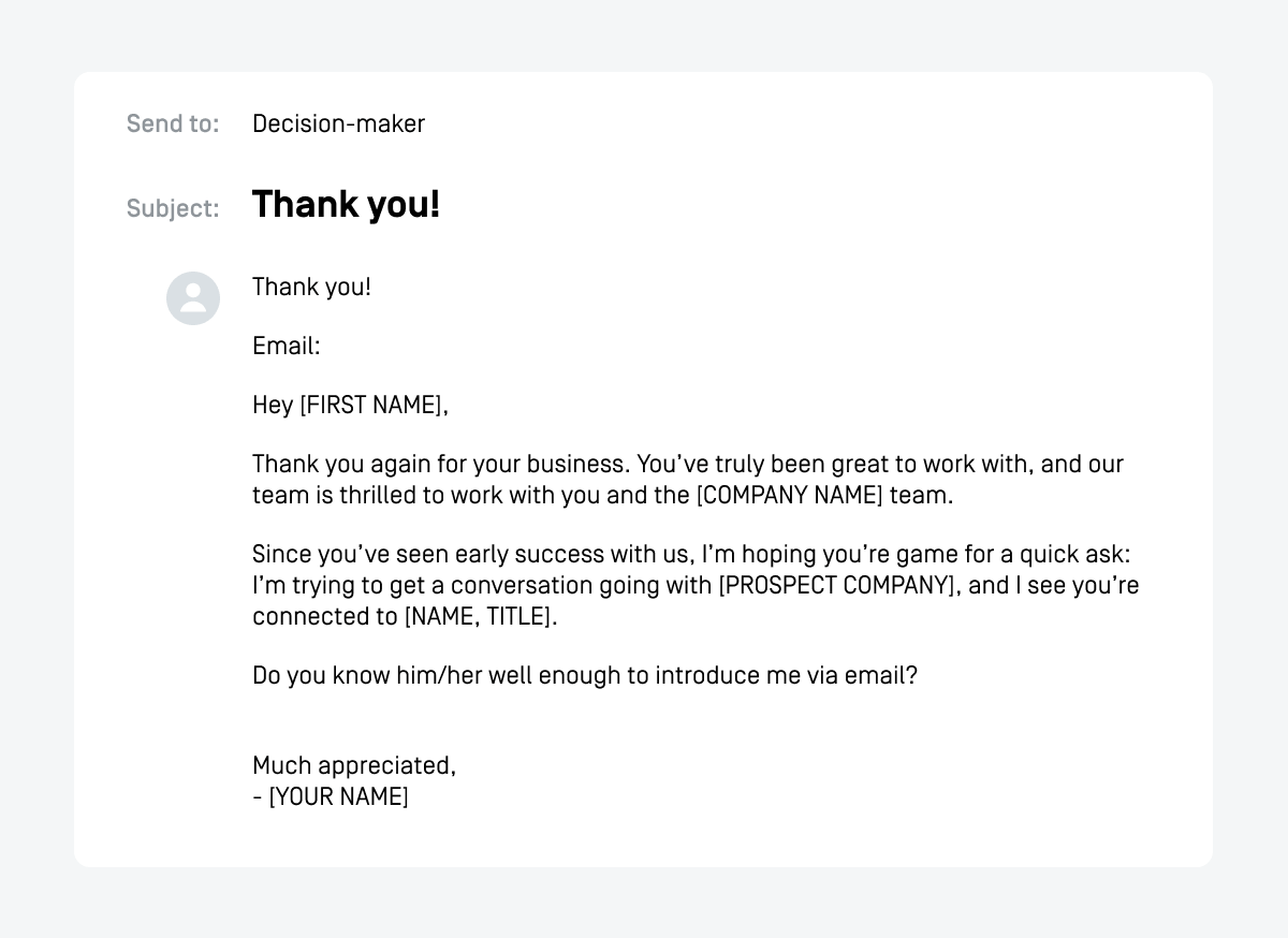 sales follow up email sample