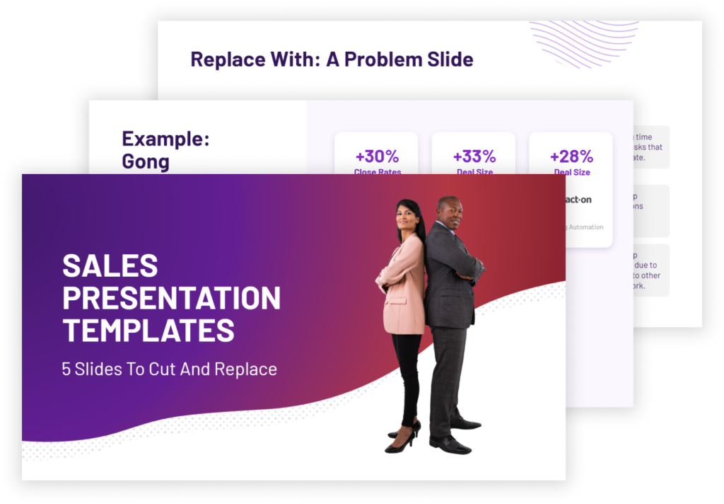 Sales Presentation Templates 5 Slides To Swap And Replace