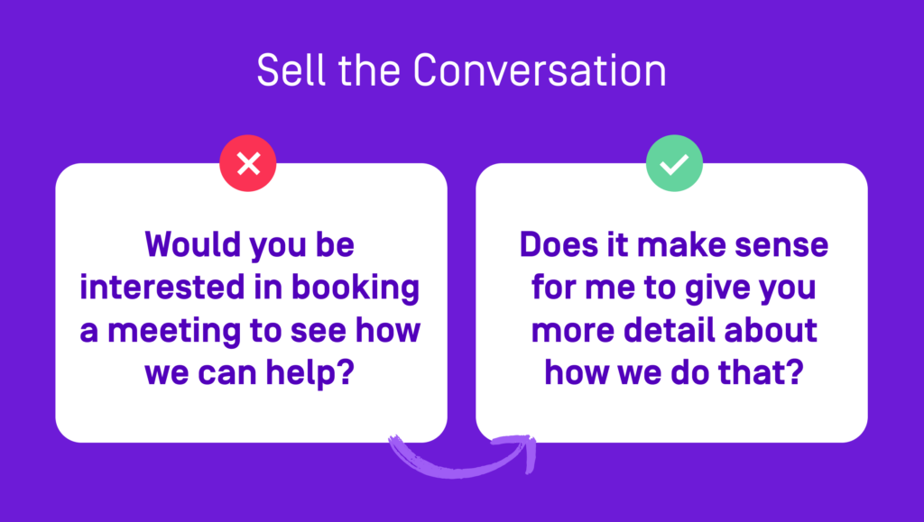 selling the conversation