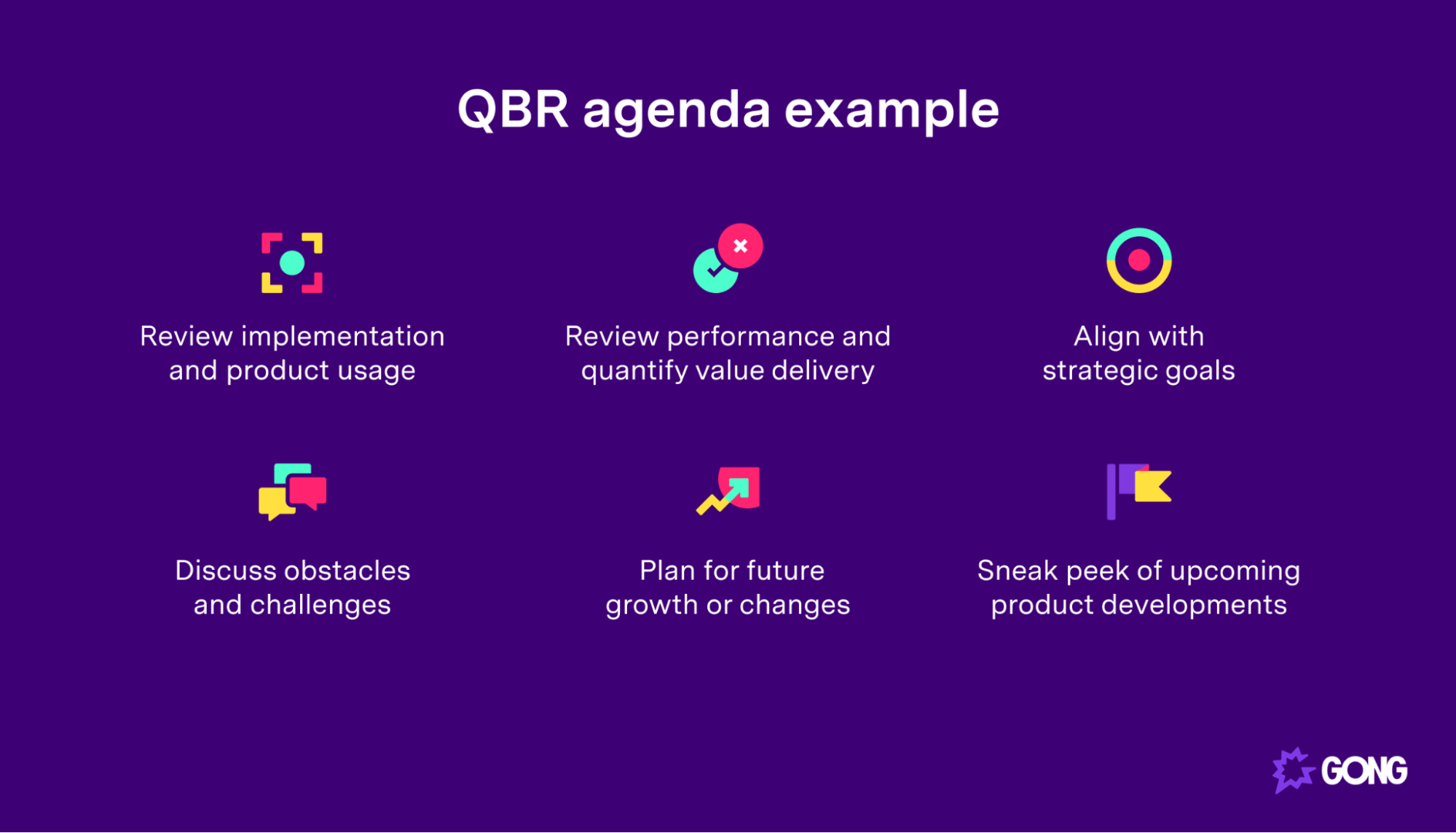 How to Create a Quarterly Business Review Agenda, Plus Examples Gong