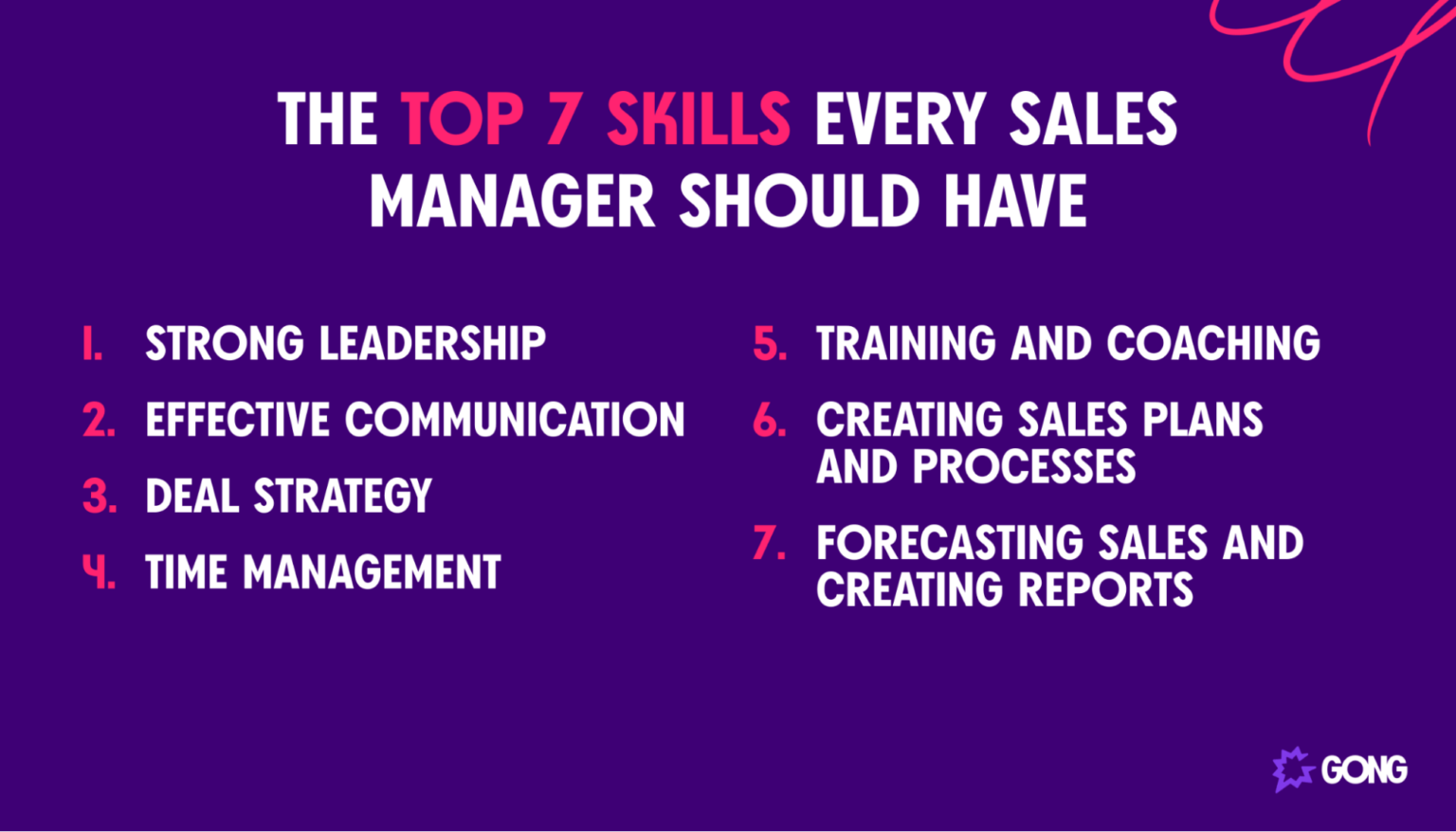 7 Skills Every Sales Manager Needs Gong