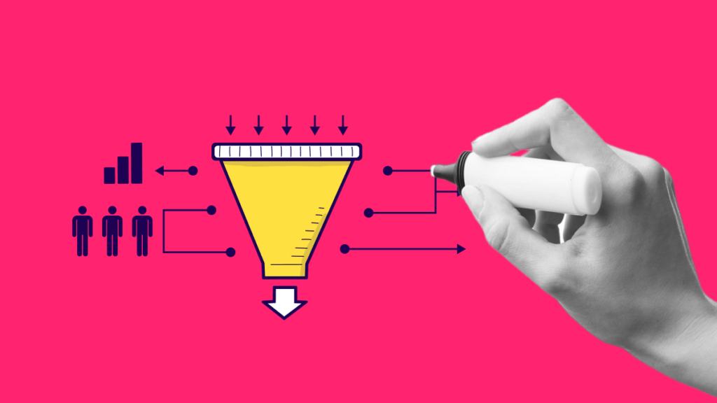 Sales pipeline generation diagram